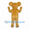 Koala Mascot Costume in Gold with Large Cream Ears