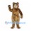 Bear Mascot Costume in Brown with Round Cream Muzzle