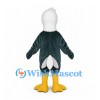 Eagle Mascot Costume with White Head and White Belly Panel