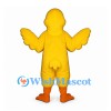 Chick Mascot Costume in Yellow with Outstretched Wings