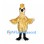 Cockatoo Mascot Costume in Gold and Cream with Raised Crest