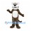 Leopard Mascot Costume with Spotted Body and White Head Fur