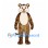 Leopard Mascot Costume with Small Spots and Cream Belly