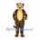 Leopard Mascot Costume with Dark Spotted Body and Tan Belly