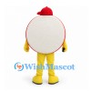 Archery Target Mascot Costume with Red and White Rings and Arrows