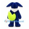Fantasy Animal Mascot Costume in Navy with Lime Belly and Long Ears