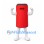 Mailbox Mascot Costume in Red with Black Top and White Sleeves