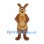 Kangaroo Mascot Costume in Brown with Tan Belly and Pouch
