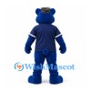 Hippo Mascot Costume in Navy with Matching Sports Jersey
