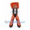 Cowboy Mascot Costume with Orange Hat and Fringed Chaps