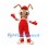 Ant Mascot Costume with Red Cap and Red Overalls