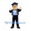 Matador Mascot Costume with Navy Hat and Black Embroidered Jacket