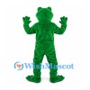 Frog Mascot Costume in Green with White Belly