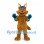 Kangaroo Mascot Costume with Blue Goggles and Turquoise Gloves