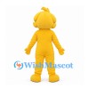 Golden Monkey Mascot Costume with Yellow Hair and Red Forehead Jewel