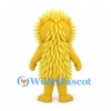Hedgehog Mascot Costume in Yellow with Layered Pointed Spines