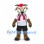 Goat Mascot Costume with Red Hair White Shirt and Red Scarf