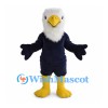 Eagle Mascot Costume in Navy with White Head and Tail Trim