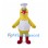 Rooster Chef Mascot Costume with White Hat and Apron