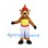 Kangaroo Mascot Costume with Red Headband and White Sports Pants