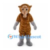 Proboscis Monkey Mascot Costume with Long Nose and Gray Hands