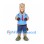 Camel Mascot Costume with Blue Scout Shirt and Red Tie