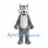 Pig Mascot Costume with Wrestler Muscle Body and Black Boots