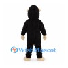 Monkey Mascot Costume in Black with Cream Face and Hands