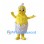Hatching Chick Mascot Costume in Yellow with White Eggshell