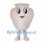 Seashell Mascot Costume in Cream with Smiling Face
