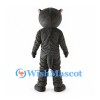 Gray Mandrill Mascot Costume with Red and Blue Face
