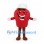Tomato Mascot Costume with White Chef Hat