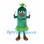 Bamboo Mascot Costume with Green Leaf Skirt