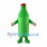 Green Bottle Mascot Costume with Red Cap
