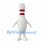 Bowling Pin Mascot Costume with Red Stripes