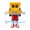 School Bus Mascot Costume in Yellow with Red Shorts