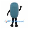 Mobile Phone Mascot Costume in Teal with Number Keypad