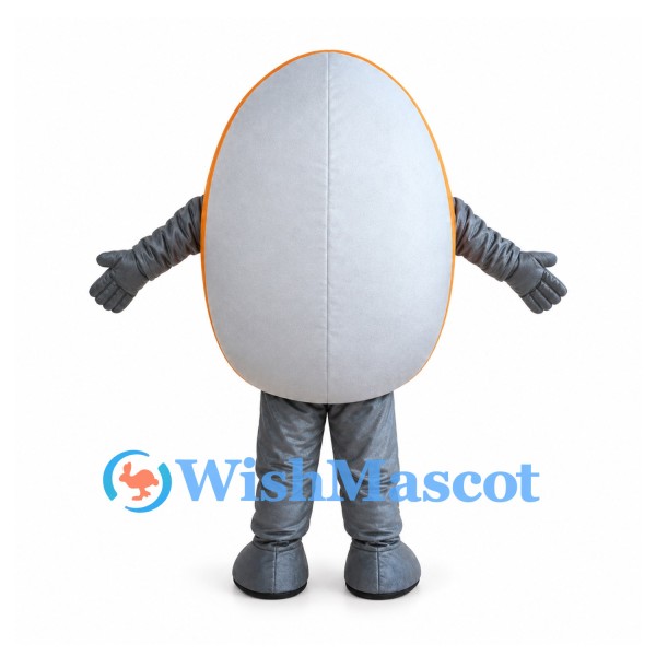 Remote Control Mascot Costume in Gray with Orange Buttons