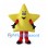 Yellow Star Mascot Costume with Red Legs