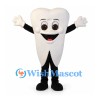 Tooth Mascot Costume with Black Arms and Legs