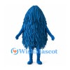 Shaggy Monster Mascot Costume in Blue