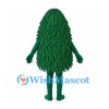 Shaggy Monster Mascot Costume in Green