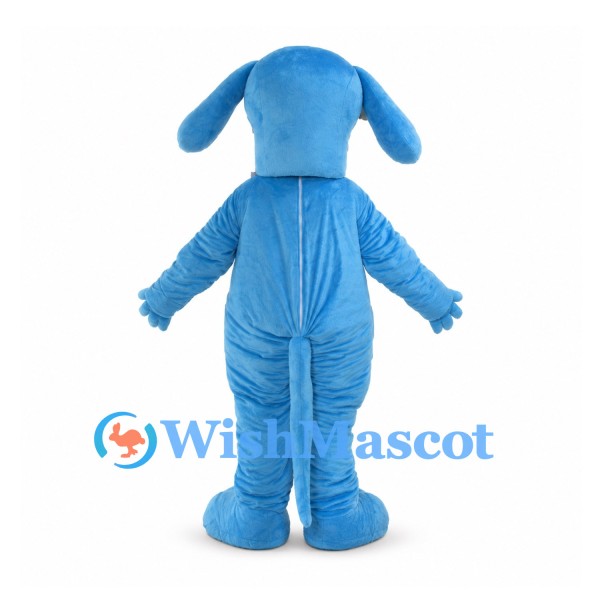 Dog Mascot Costume in Blue with Long Floppy Ears