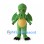 Tentacled Monster Mascot Costume in Green with Bat Wings