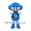 Boy Mascot Costume with Blue Hood and Camera