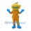 Lemon Mascot Costume with Green Eye Mask and Blue Boots