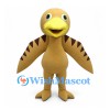 Bird Mascot Costume in Tan with Brown Wing Stripes
