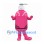 Soap Dispenser Mascot Costume in Pink with White Pump