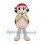 Turtle Mascot Costume with Red Bandana and Yellow Shell