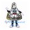 Chocolate Drop Mascot Costume with Silver Wrapper